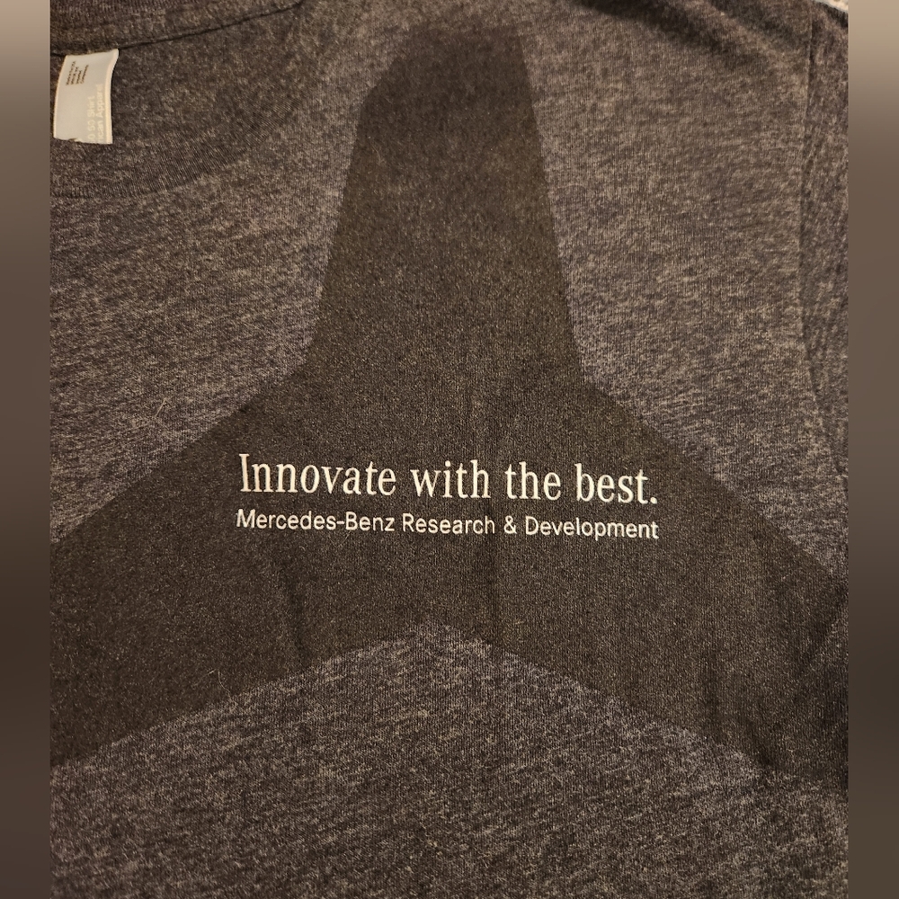 Selling size Small women's Mercedes Benz Grey Tee Shirt